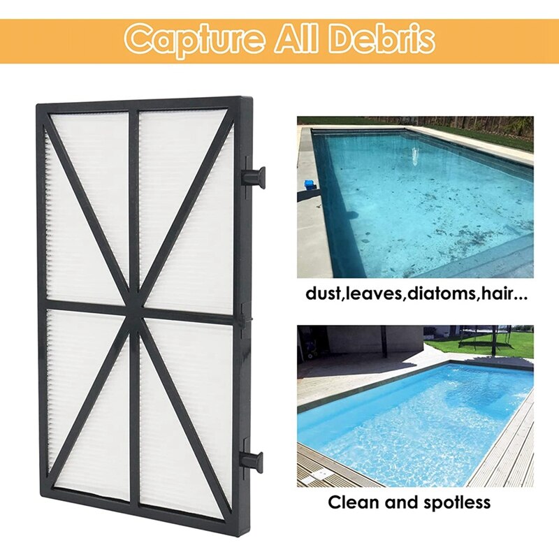 Filtre robot nettoyeur de piscine, panneaux filtrants à cartouche 8 Pack pour Dolphin M400 M500 et Nautilus CC Plus