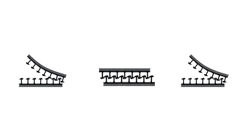 1Inch Width 3M Dual Lock Reclosable Fastener SJ3550 Black Mushroom Fastener adhesive tape Type 250