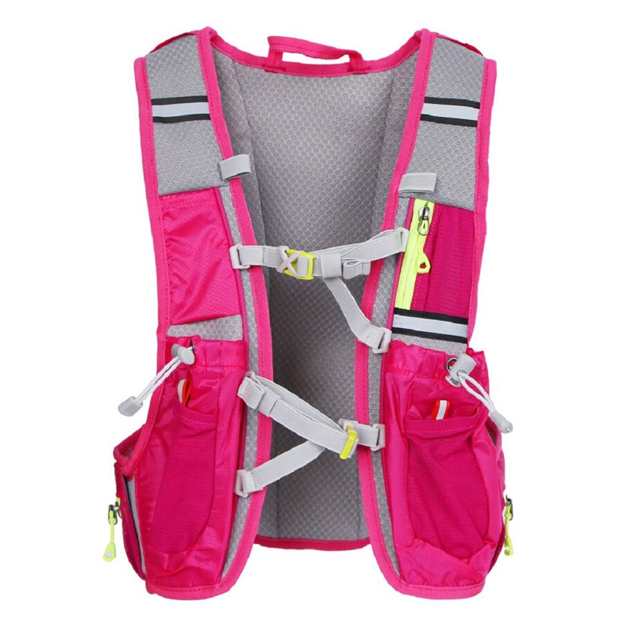Vrouwen Running Rugzak Waterfles Houder Waterdicht Voor Telefoon Trail Fanny Pack Running Sport Marathon Hydratatie Camping Bag