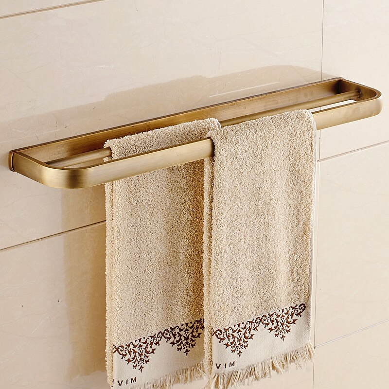 Antik firkantet badeværelsessæt europæisk badeværelse tilbehør sæt vægmonteret badeværelse produkter håndklædestativ papirholder uy: 02