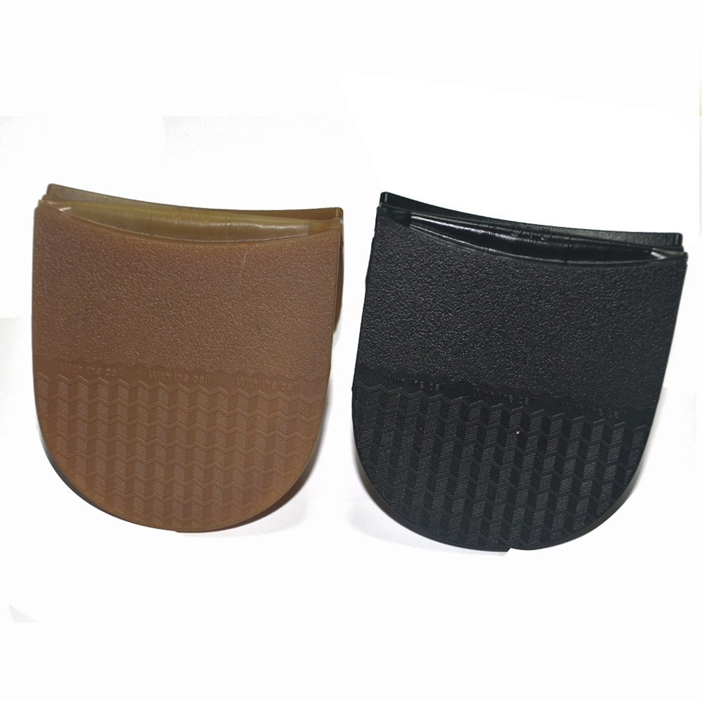 1Pair Shoe Soles Flat Anti Slip DIY Replacement Thicken Rubber Outsole Heel Soft Repair Protector Elastic Men Women