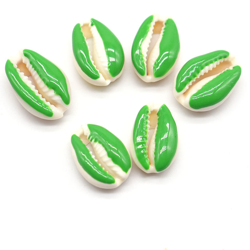 Mooie druipende olie schelp kralen voor sieraden maken DIY armband oorbel ketting 13x19mm kleurrijke schelpen sieraden accessoires