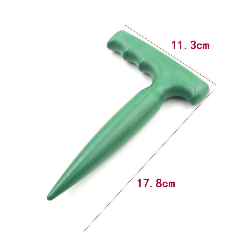 Plastic Green Dibber Digging Hole Tool Garden Bonsai Flower Planting ing Seedling