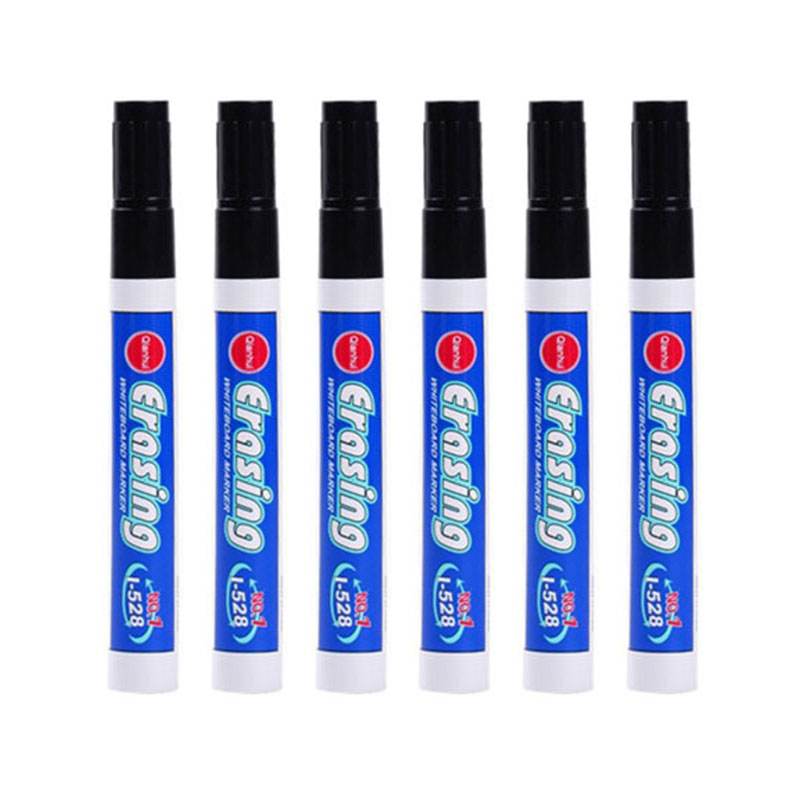 Stylo marqueur effaçable de grande capacité, 4 couleurs, pour tableau blanc, fournitures de papeterie pour salle de classe, réunion de bureau