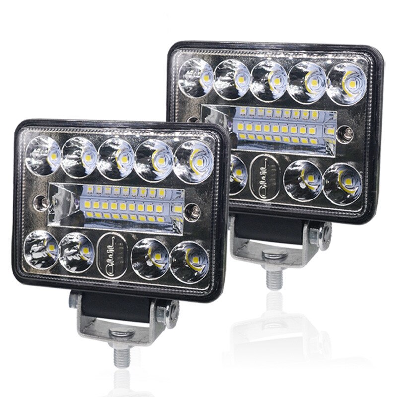 2PCS 12V 54W Wrok Light led bar LED lightbar 3030 LED 18SMD for Truck Tractor SUV 4x4 Car Led Headlights Lighting Spot work bar