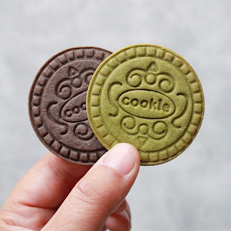 Nowe napisy foremki robić ciastek formy z dobre życzenia walentynki stempel robić ciastek narzędzie robić pieczenia ciasta herbatniki forma robić lukru cukru tłoczenie