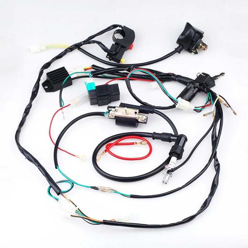 ELECTRIC Full Kit Coil Cdi Harness Zongshen Loncin 110cc Hummer Atomik Dirt Bike - Foto 8
