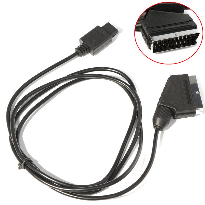 Rgb Av Kabel Voor Ntsc Voor Super Nintendo/Voor Famicom-Eu Versie Voor Ngc/N64 Video scart