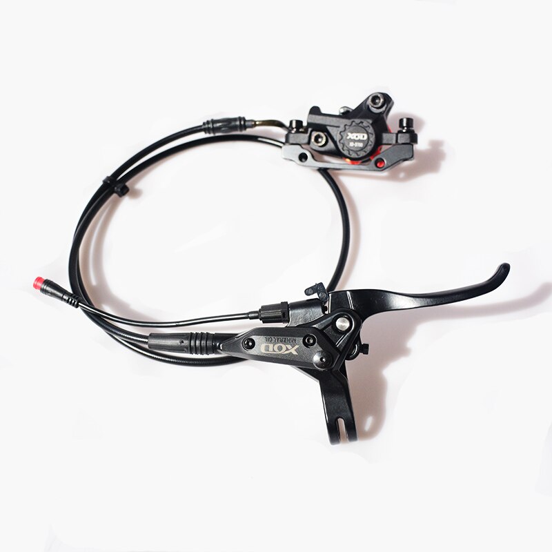 E BIKE Cut Off Power Brake MTB 2 PIN Hydraulic Disc Brake: front Brake