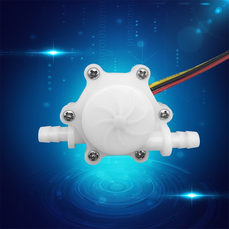 Caudalímetro pequeño Sai Shenger, sensor de flujo del dispensador de agua, caudalímetro de la máquina de espuma, sensor de Flujo de Agua