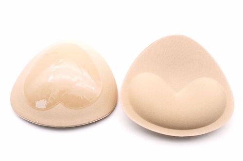 Sujetador de algodón con relleno desmontable sin costuras para mujer, sostén Sexy informal con estampado de letras sin anillo de acero, sujetador transpirable para fitness: Chest pad