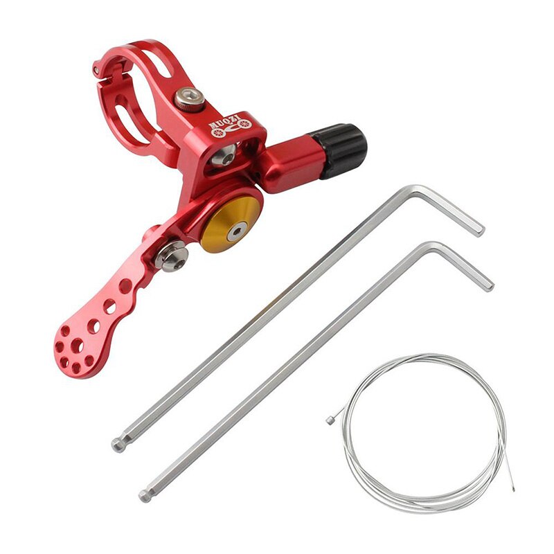 MUQZI MTB Seatpost Dropper Remote Adjustable Lever Shifter 22.2MM for MTB Road Bike