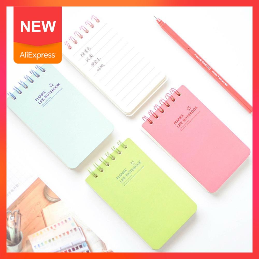 4 Color Random Small Fresh Pocket Book Notepad Notebook Creatived Korean Stationery Student Book Cute K6O8