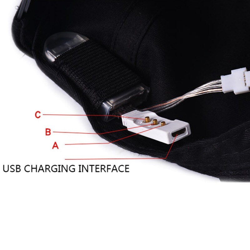 LED Slimme Cap Mobiele Telefoon APP Controlled Scherm Caps Party Club Honkbal Sport Hoed AHPU