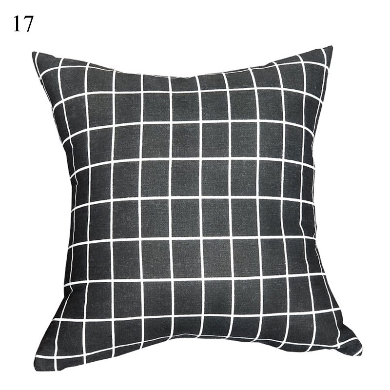 Housse de coussin carrée, taie d'oreiller, décoration de voiture, à la , fournitures pour la maison, 40x40cm: 17