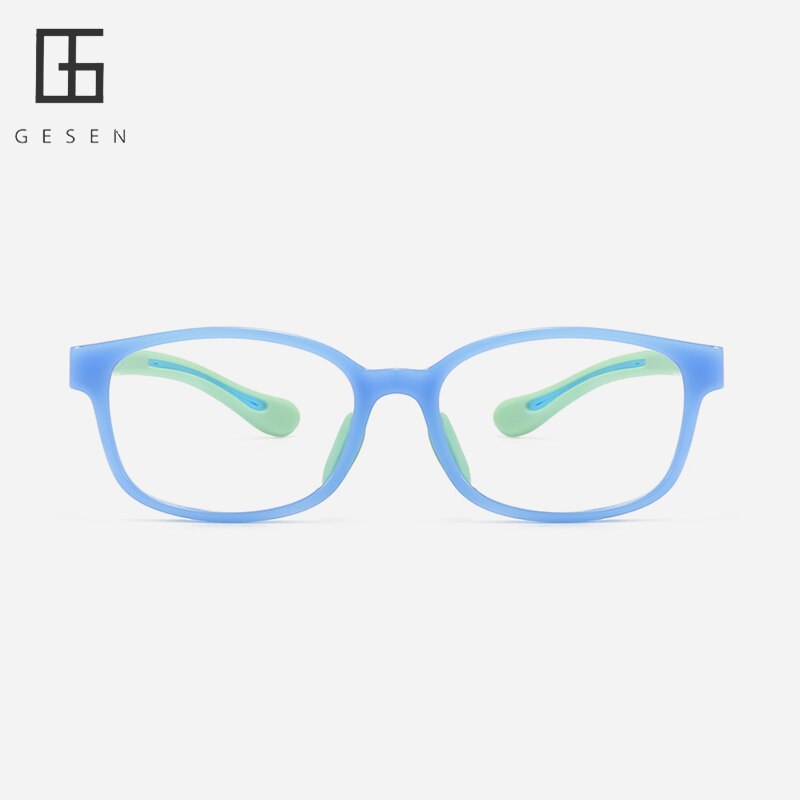 Kids Glasses Blue Light Glasses Boy Girls Adjustable Colorful Children Computer Optical Frame Eyeglasses Soft Frame UV400