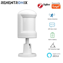 Zigbee PIR Motion Detector Tuya Smart Home Mini Infared Human Body Sensor Wireless Battery Powered Alarm Sensor Support Alexa
