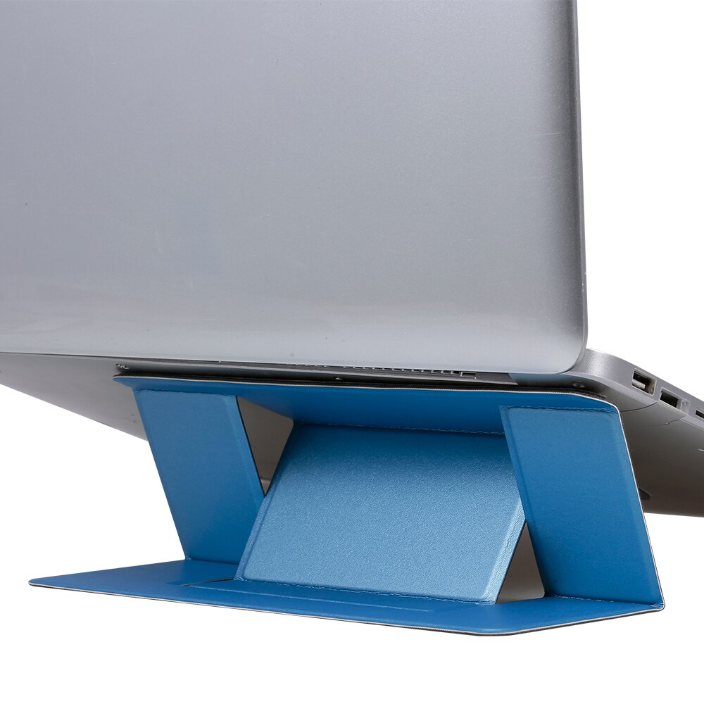 Portable Invisible Folding Stand Laptop Stand Adjustable Folding Invisible Computer Stand Holder with Dual-Angle Adjustment
