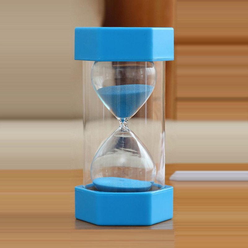 Desktop Sand Clock Timer 10/15/20/30/60 Minutes Child&#39;s Striking Hourglass Timer Y4UD