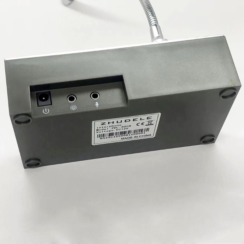 Dual Way Window-Glass Intercom Interphone Bank Counter Interphone Zero-touch T3EB