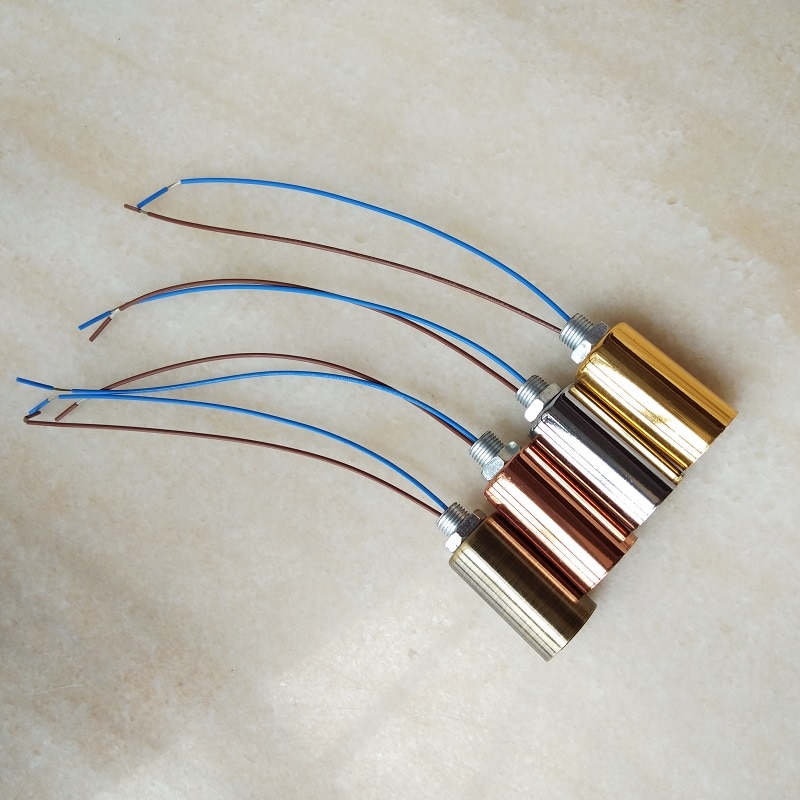 10pcs/lot G9 Socket Ceramic Base with with 0.5mm2 wire Light Holder chrome/gold/rose gold/bronze lamp cup lighting accessories