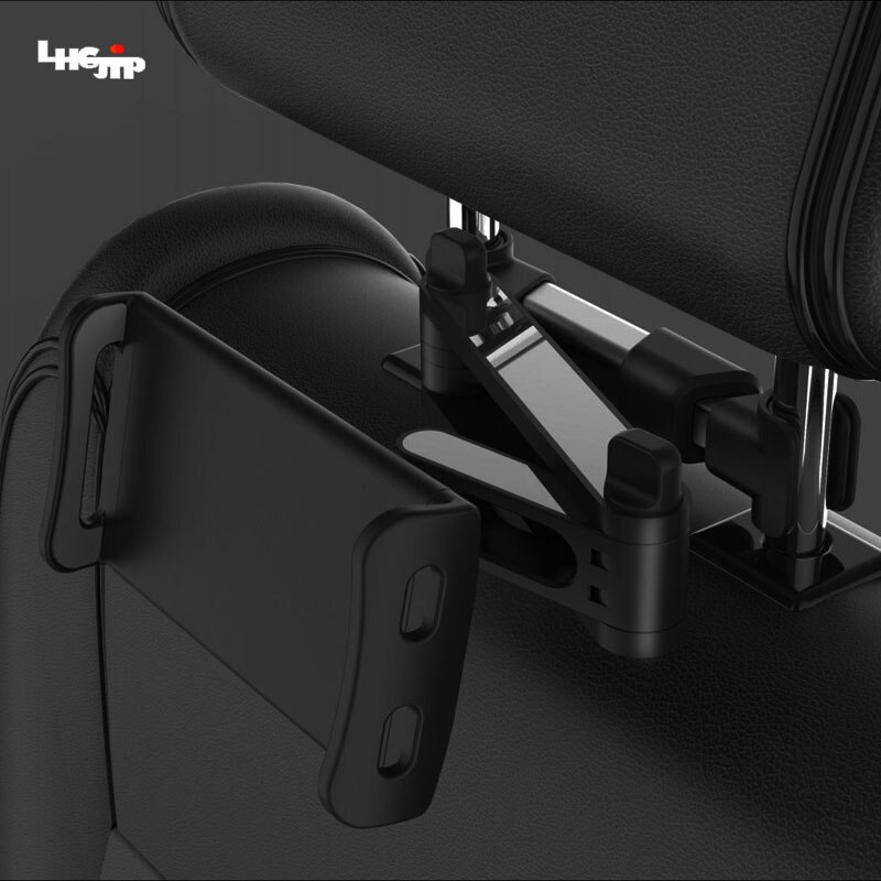 Suporte de tablet para carro extensível, para galaxy tab s 10, t805, t800, 7 a 11 polegadas, suporte universal, montagem no banco de trás, rotação 360