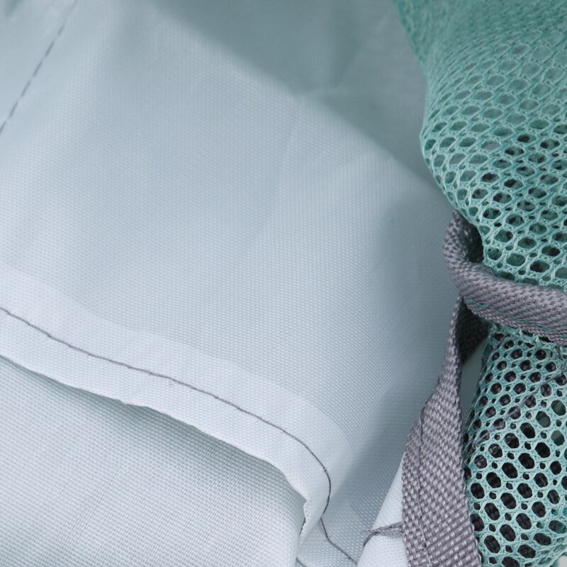 Reis mesh portemonnee tas cosmetische opbergtas make-up tas doos nylon effen casual