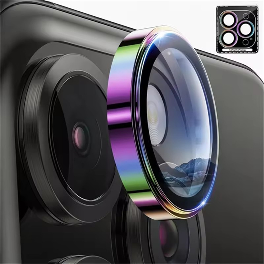 Protector de lente de cámara para iPhone 16 15 Pro Max, anillo de Metal, cubierta completa, película de lente de cámara para iPhone 16 15 Pro, accesorios para teléfono: Otros / Paquete 19