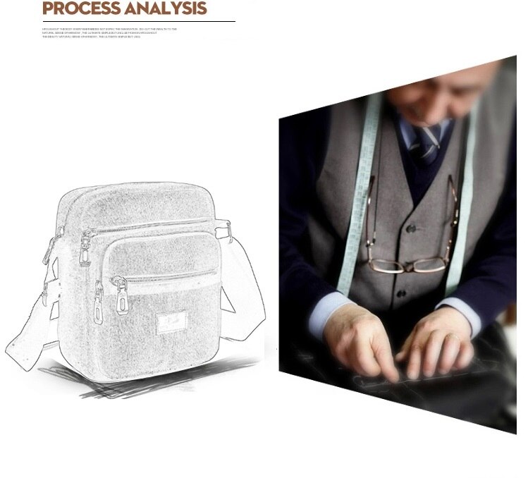 Hommes sacs de messager sac à bandoulière hommes sac de voyage toile sac à main pour homme coréen tendance Simple Pack