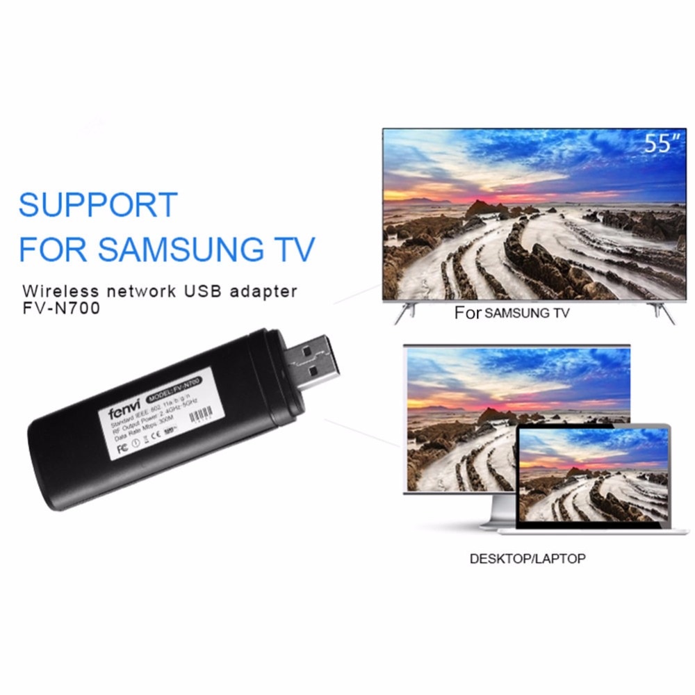 Details about 1xUSB Wireless Lan Adapter WiFi Dongle for Samsung Smart TV WIS12ABGNX WIS09ABGN