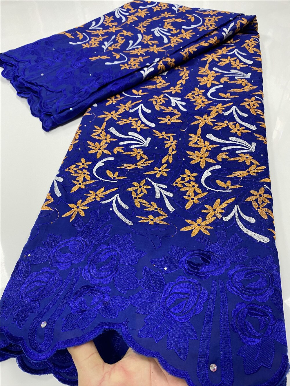 Tela de encaje africano de gasa suiza, encaje de ,... – Grandado, image size:1000x1333