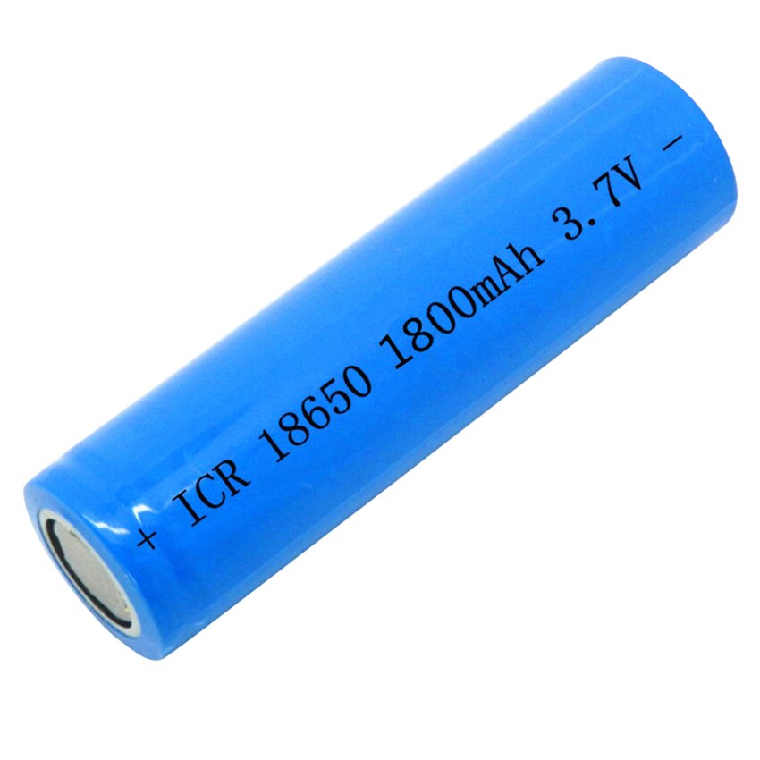 100% Voor 18650 1200/1500/1800/2000/2200/2600 Mah 3.7V Li-Ion Oplaadbare batterij Power Veilige Batterij Voor 18650 Batterij: 1800mah