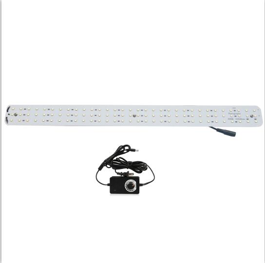 CY 1pcs/ 2pcs /4pcs magnet LED Light Boards with 1pcs /2pcs /4pcs Dimmable Power Adapter,96 LEDs each Boards for LED softbox: White