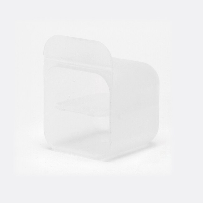 Rectangular Desktop Storage Box Computer Monitor Pocket Pencil Holder Home Office School Stationery Storage Organizer Pen Holder: transparent 2