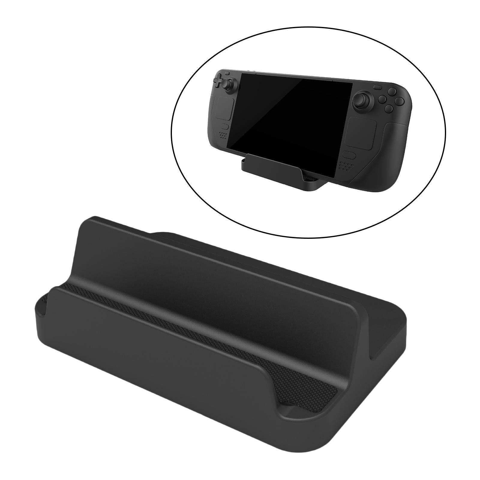 Gaming Console Docks Phone Holder Stable Support Switch Accessories Silicone Base for Switch OLED &amp; Lite Console, for Steam Deck