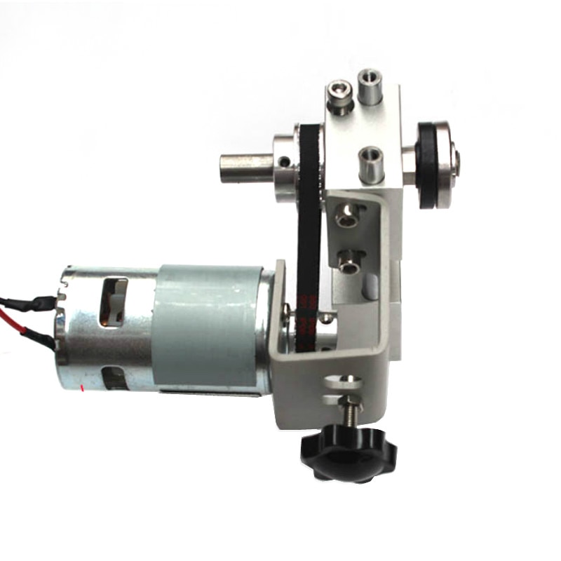 Mini Table Saw Lifting Spindle DIY Woodworking Cutting Polishing Spindle Saw Bearing Seat Shaft and Ball Bearing Spindle Motor