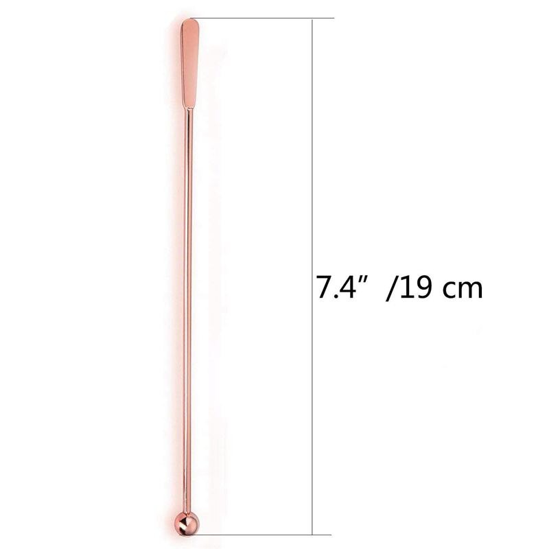 Stainless Steel Coffee Beverage Stirrers Stir Cocktail Drink Swizzle Stick,Coffee Stir Stick Set Of 6