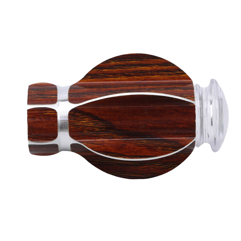 Okucia okienne europejski rzymski pręt kurtyna dekoracyjna akcesoria robić uszczelniania głowicy dekoracja okienna narzędzia: Elm kolor