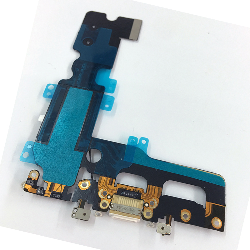 Conector de puerto de carga USB de tamaño estándar piezas de Cable flexible para iPhone 5/5S/6/6 plus/6 s/6 s plus/7/7 plus