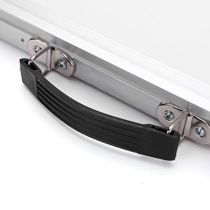 Desk Foldable Erase Whiteboard Portable Drawing Writing Magnetic Message Board 24BB