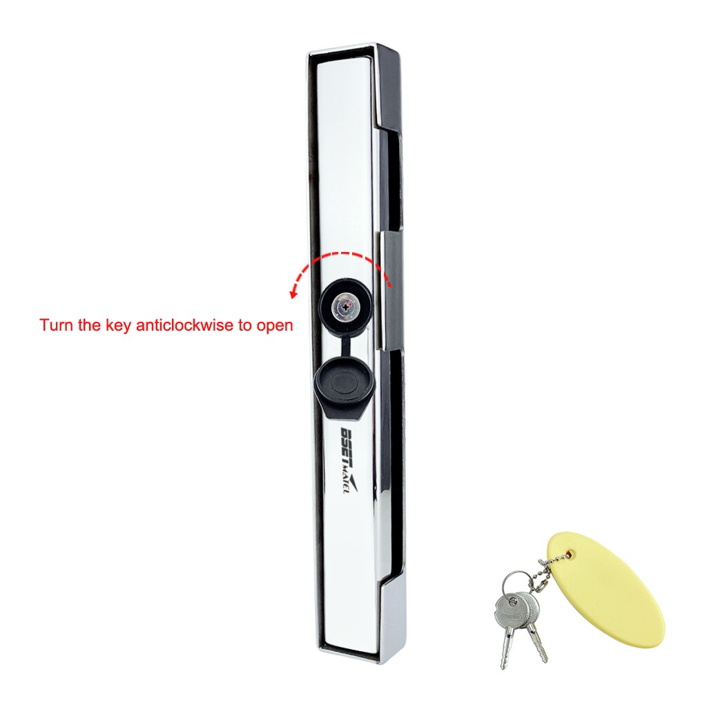 BSET MATEL Heavy Duty Edelstahl 316 Hohe Sicherheit Außenbordmotor Schloss Außenbordmotor Schloss mit Schlüssel Boot zubehör