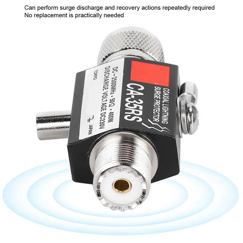 CA-35RS Coaxial Thunder Arrestor Surge Protect Repeater Simple Structure Protection Device Iron
