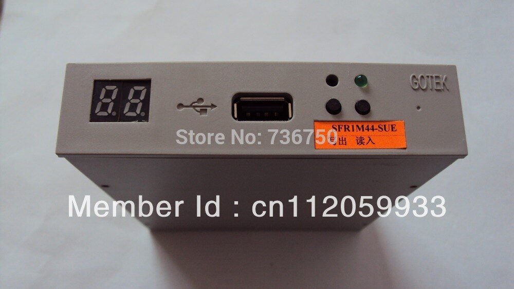 SFR1M44-SUE Gotek USB drive for SWF and Chinese embroidery machines / floppy emulator / leitor / lector USB