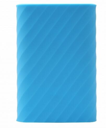 Xm PLM03ZM 10000 Pro Case 100% Fit Voor Xiaomi Power Bank 10000 Mah Pro Protetive Cover Siliconen Case gel Rubber Case: Blauw