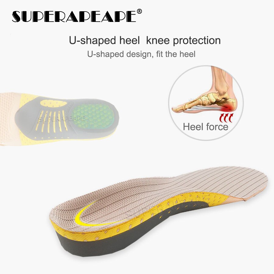 PVC Orthopädische Einlegesohlen Orthesen flache fuß Gesundheit Sohle Pad für Schuhe einsatz Arch Support pad für plantarfasziitis Füße Pflege