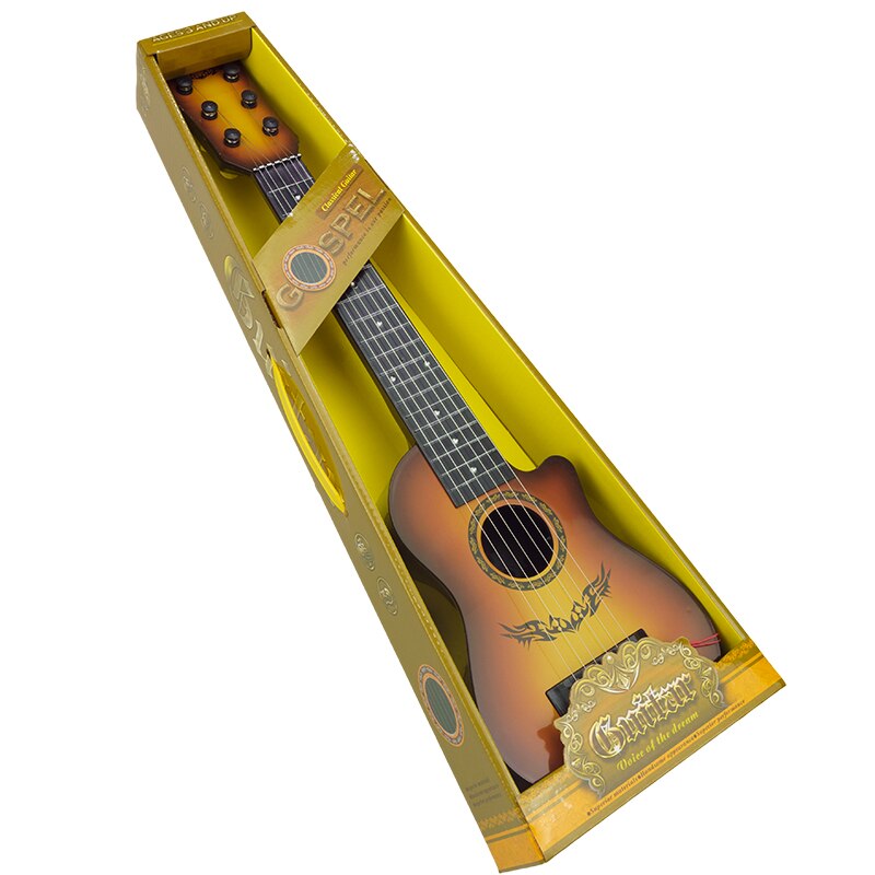 6 corde chitarra classica corde in acciaio principianti giocattolo chitarra bambini Ukulele strumento musicale per bambini per regalo ragazza ragazzo