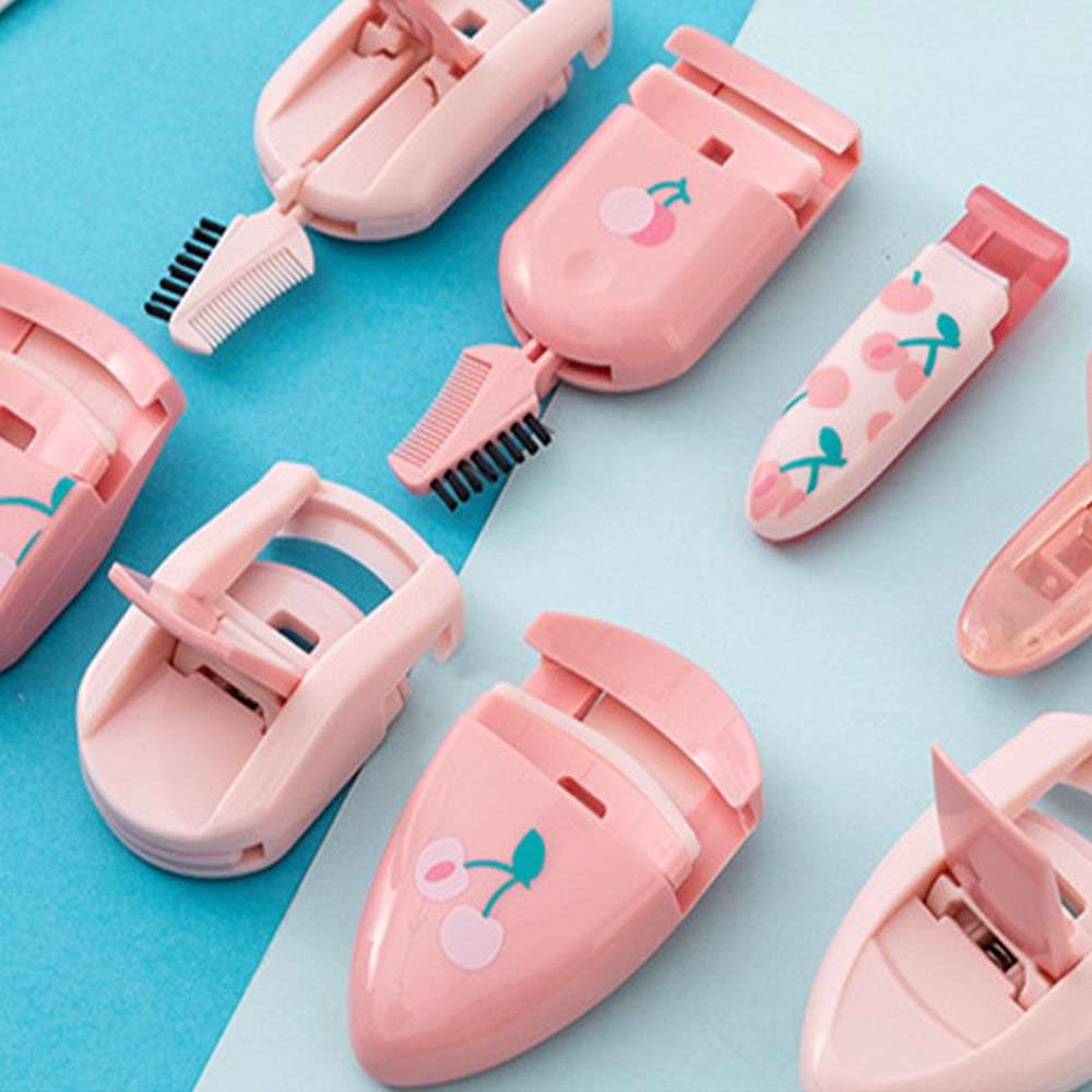 Mini recourbe-cils rose Portable, Clip pour recourber les faux cils, Extension, cosmétique, beauté, outils de maquillage, accessoires