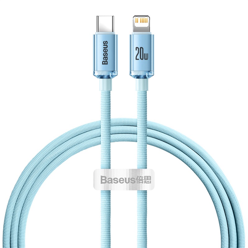 Baseus USB Typ C PD 20 W Kabel für iPhone 14 13 12 Profi X 8 Schnelles USB-C-Kabel für iPhone-Ladekabel USB-Typ-C-Kabel Drahtcode: Beige