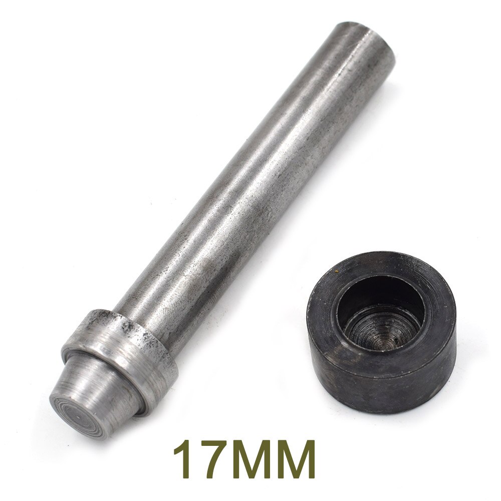 50 sets/zak. 1700 # binnendiameter 17mm oogjes. metalen gat. metalen touw gat. knop. Mold. knop gereedschap. Snaps