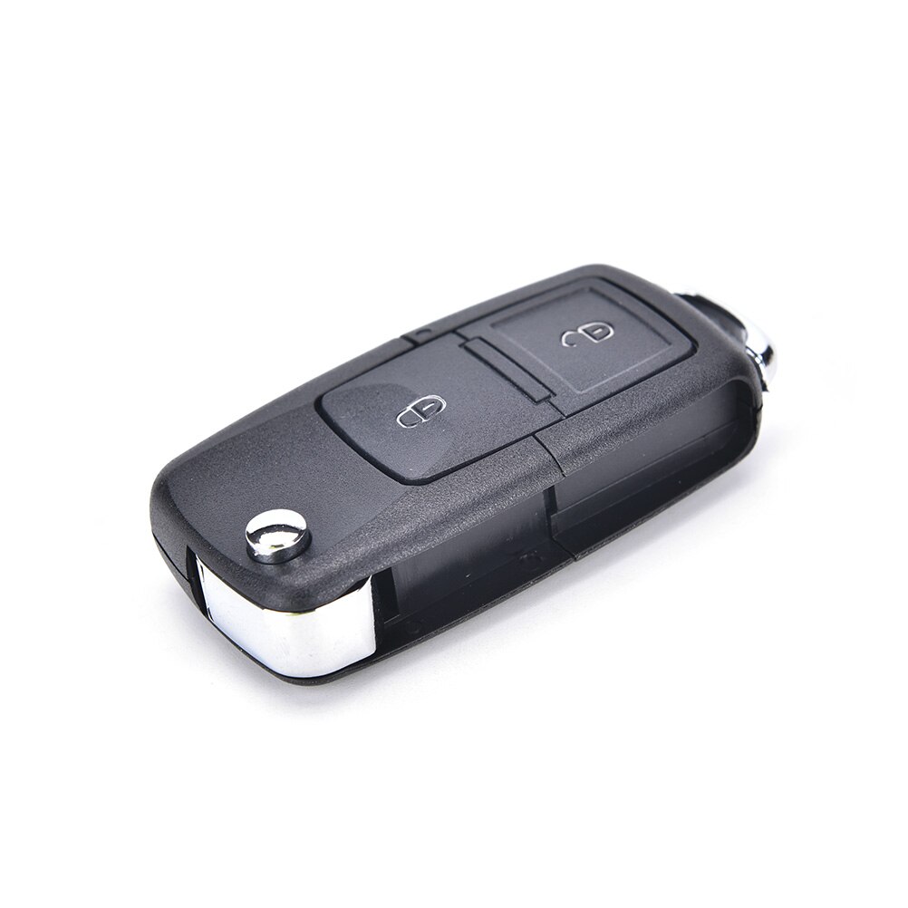 2 Button Folding Remote Key Shell Fob For MK4 GOLF Without Blade